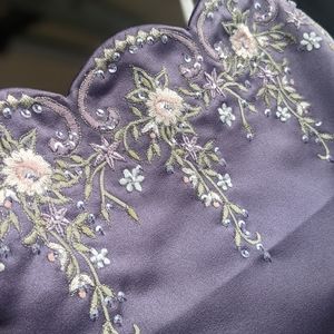 David's Bridal Lilac dress Size 8